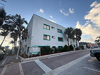 Corner of the building